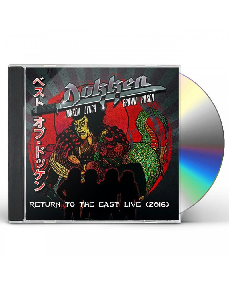 Dokken RETURN TO THE EAST LIVE 2016 CD $4.27 CD