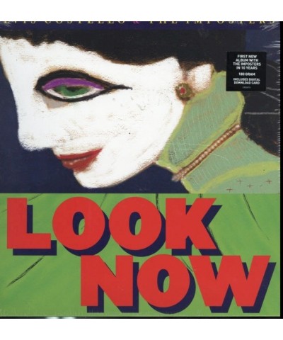 Elvis Costello And The Imposters LP - Look Now (Vinyl) $11.11 Vinyl