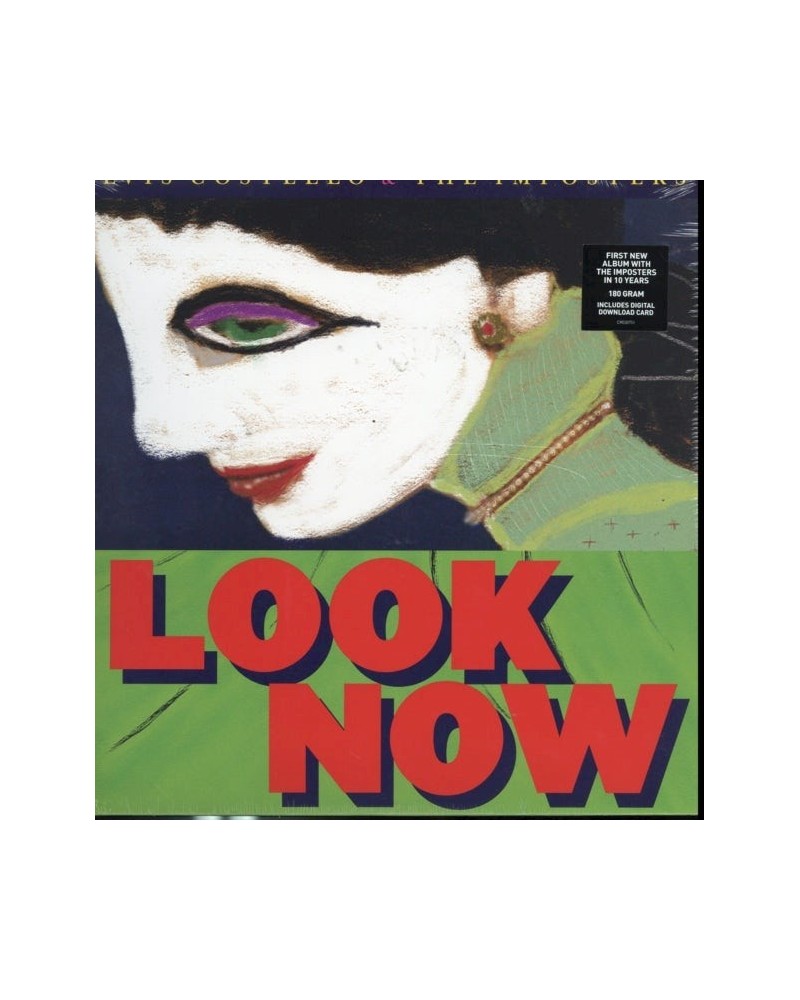 Elvis Costello And The Imposters LP - Look Now (Vinyl) $11.11 Vinyl