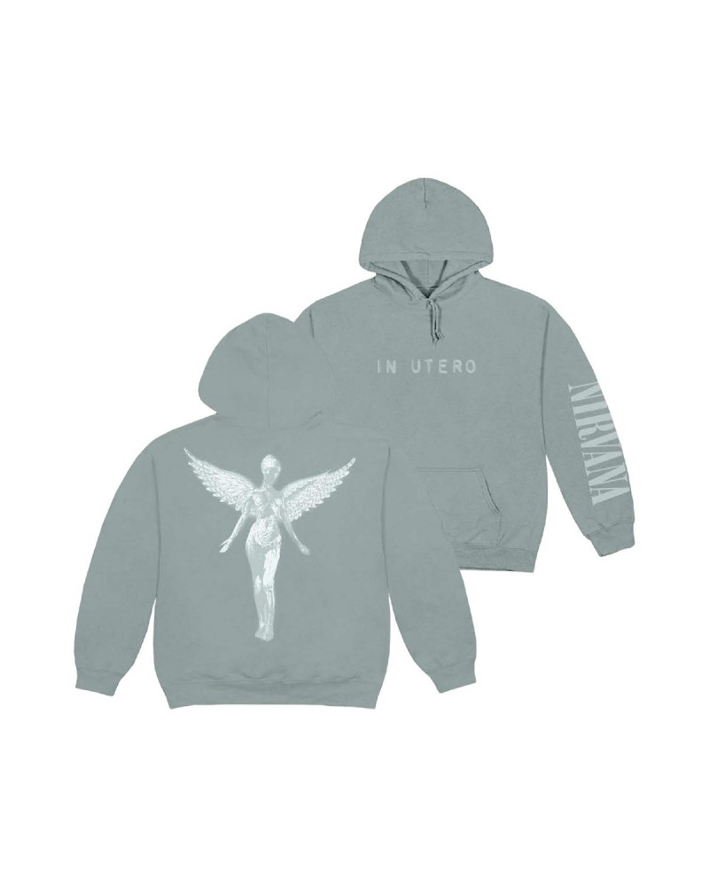 Nirvana In Utero Faded Hoodie $28.70 Sweatshirts