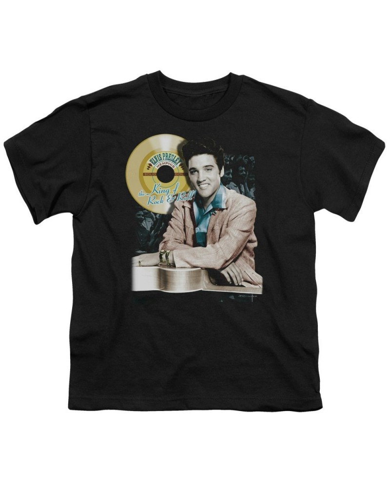 Elvis Presley Youth Tee | GOLD RECORD Youth T Shirt $6.90 Kids