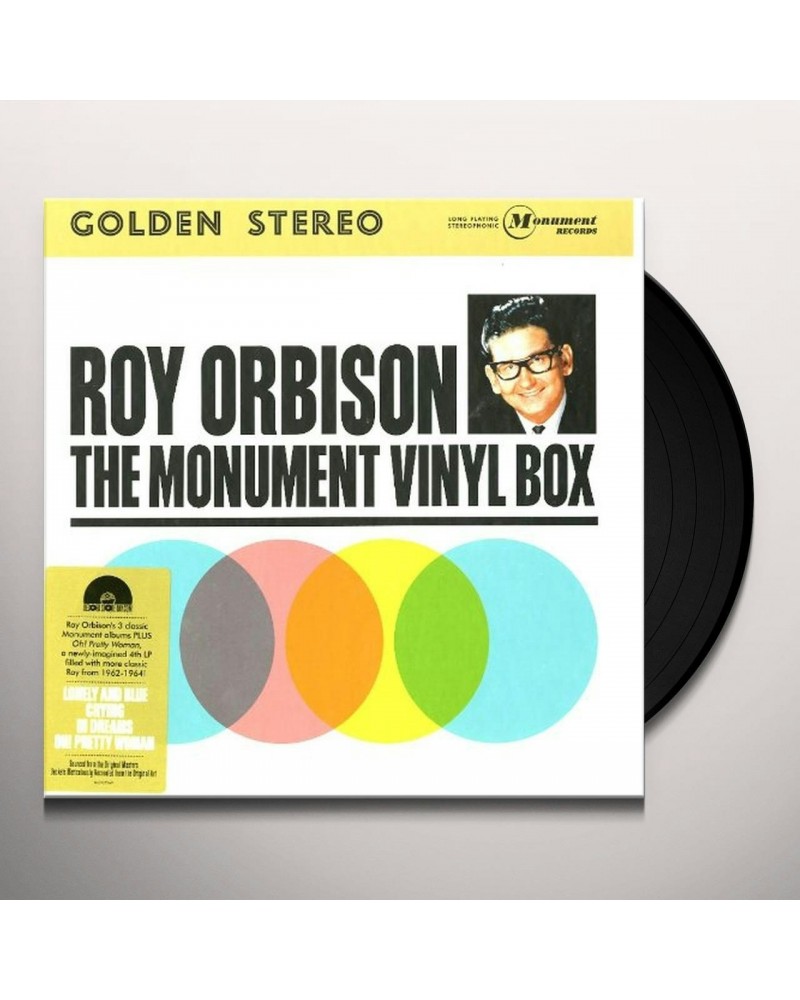 Roy Orbison MONUMENT VINYL BOX Vinyl Record $37.10 Vinyl